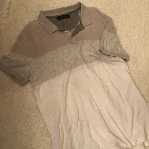 Color Block Cotton Polo - Picture 1 of 4